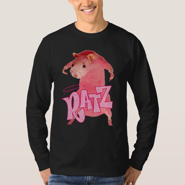 Ratz  Cute Pink Mouse T-Shirt (Front)