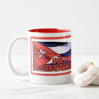 Raúl Castro Two-Tone Coffee Mug