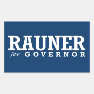 RAUNER FOR GOVERNOR 2014 STICKER