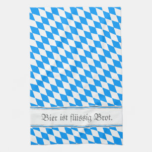 Raute Bayern / Bavarian pure Kitchen Towel