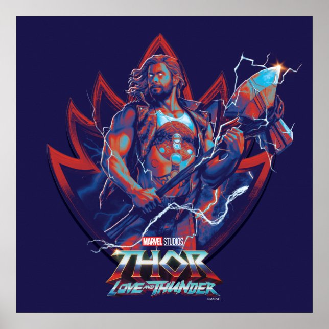 Ravager Thor Guardians of the Galaxy Graphic Poster (Front)