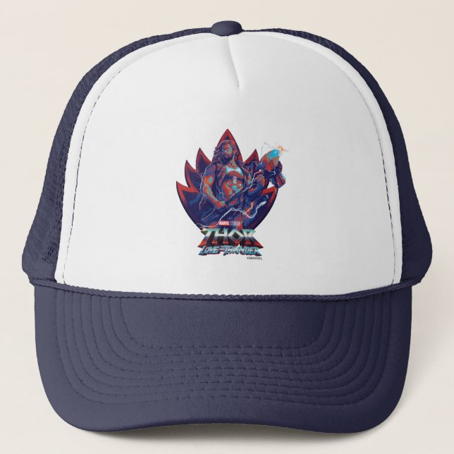 Ravager Thor Guardians of the Galaxy Graphic Trucker Hat (Front)