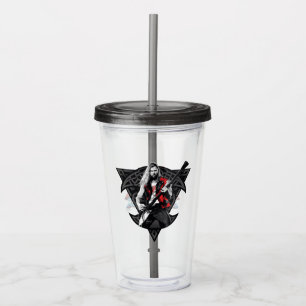 Ravager Thor Heavy Metal Norse Character Graphic Acrylic Tumbler