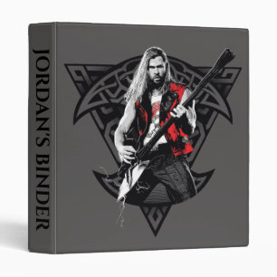 Ravager Thor Heavy Metal Norse Character Graphic Binder