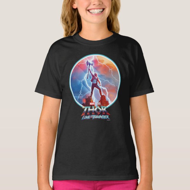 Ravager Thor On Mountain Top With Stormbreaker (Front)