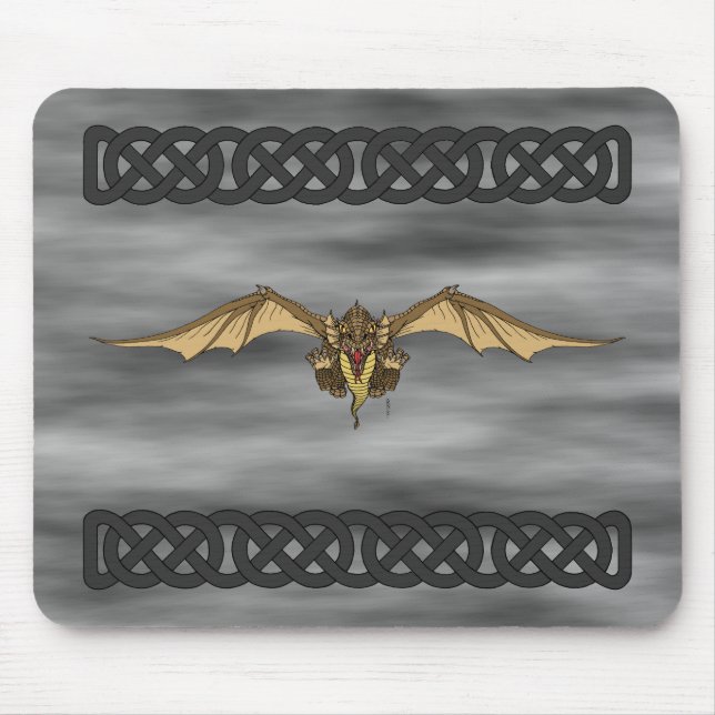 Ravaging Dragoness Mouse Pad (Front)