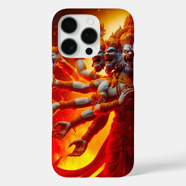 Ravana Inferno Case-Mate iPhone Case (Back)