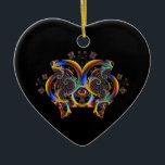 Rave ButterFly Ornament<br><div class="desc">This Beautiful Rave Butterfly Ornament,  is the perfect Gift for Special Occasions,  Christmas,  Wedding Gifts,  Engagements Gifts,  Major Holidays,  Hanukkah gifts,  Passover Gifts,  Greeting's,  Morthers day, Home Decor,  Designer Deborah Juodaitis</div>