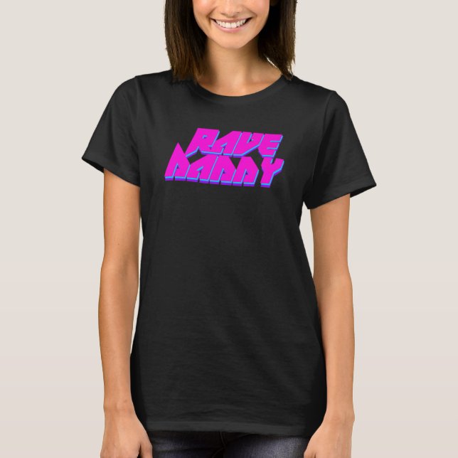 Rave Daddy Techno Rave Festival Party EDM Dance Ba T-Shirt (Front)