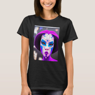 Rave Party Psychedelic EDM Trance Club DJ Neon  3 T-Shirt