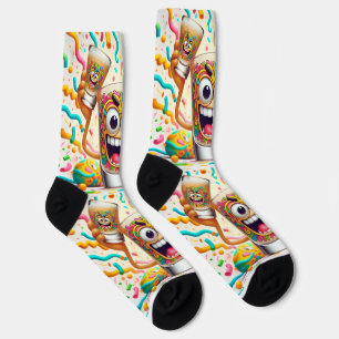 Rave Party Shot Glass Socks