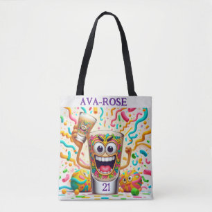 Rave Party Shot Glass – vibrant Fun Tote Bag