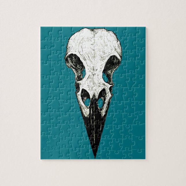 Rave  Skull Jigsaw Puzzle (Vertical)