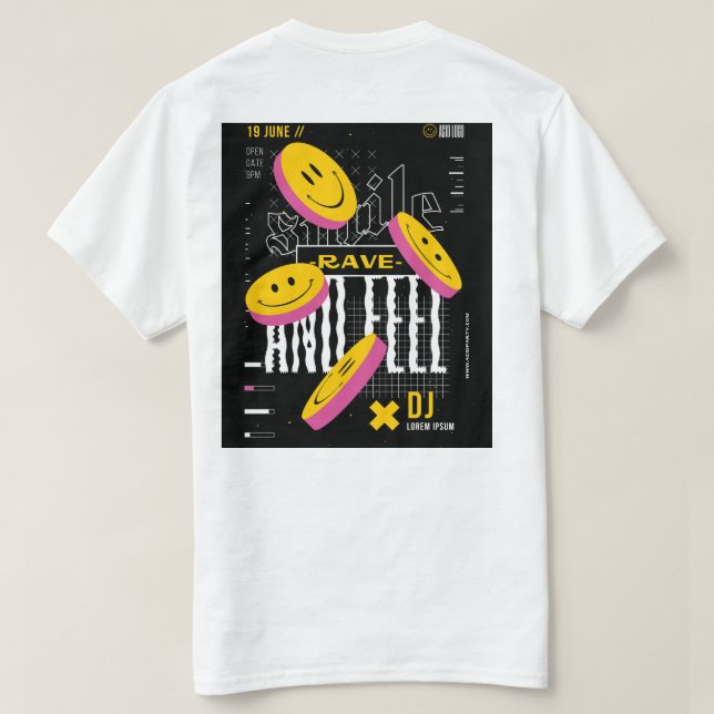 RAVE T-Shirt (Design Back)