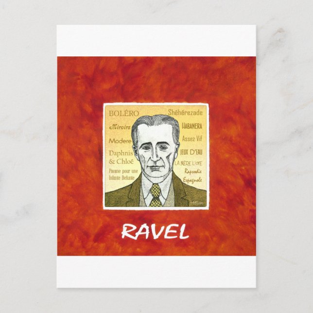 Ravel Postcard (Front)