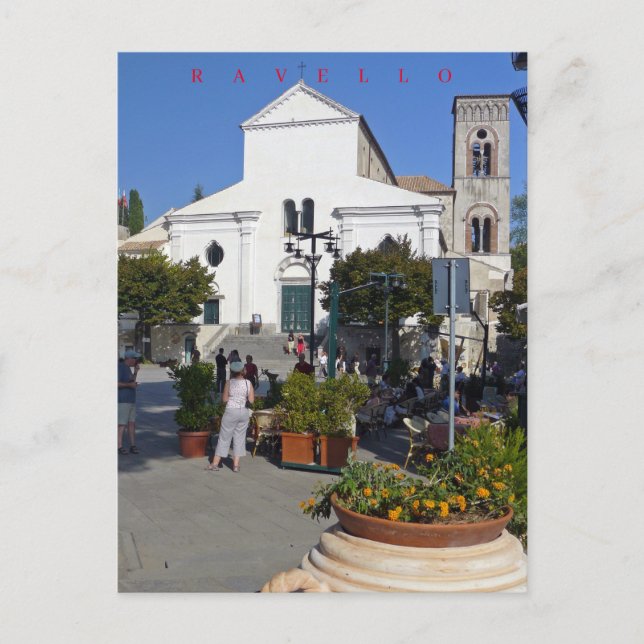 Ravello church view postcard (Front)