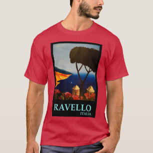 Ravello Salerno Italy View of Amalfi Coast from Vi T-Shirt