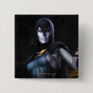 Raven 2 Inch Square Button