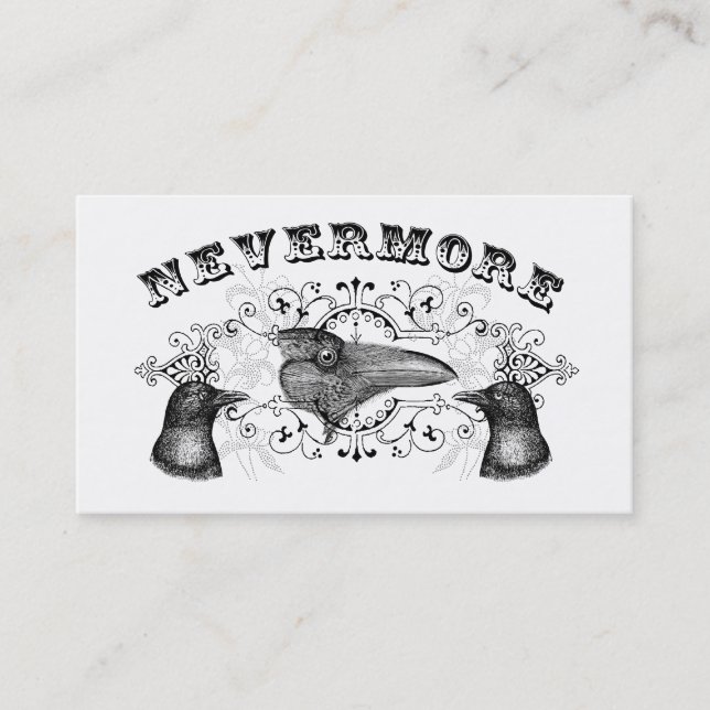 Raven and Crows Business Card (Front)