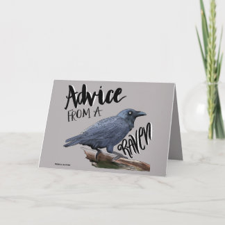 Raven Anniversaire ou Penser à votre carte