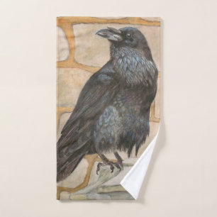 Raven Bath Towel Set