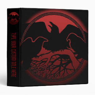 Raven Binder Raven Gift Raven Crow Art Photo Album