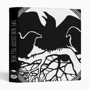 Raven Binder Raven Gift Raven Crow Art Photo Album