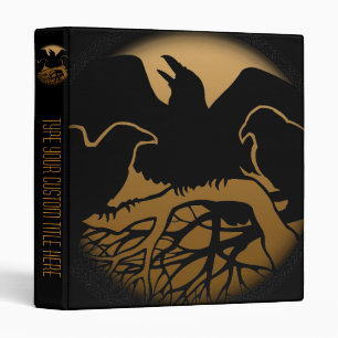Raven Binder Raven Gift Raven Crow Art Photo Album