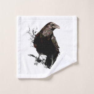 Raven Bird Graphisme Art Faune Art Animal Art