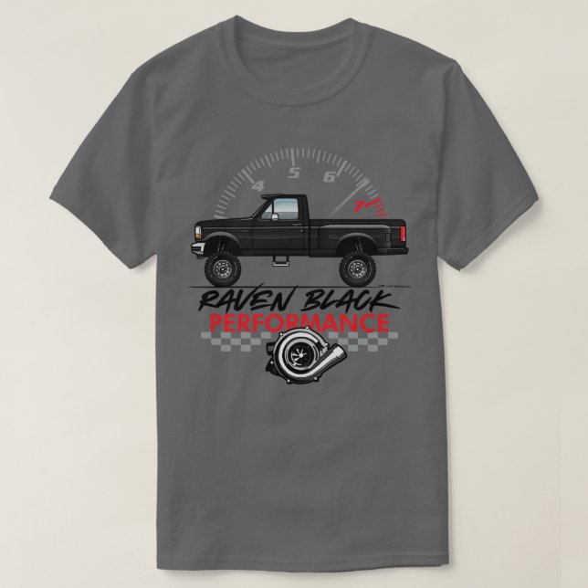 Raven Black T-Shirt (Design Front)
