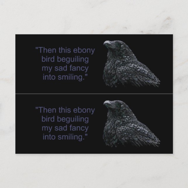 Raven Book markers Postcard (Front)