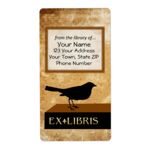 Raven Book Plate