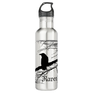 Raven Bottle by Alexandra Cook