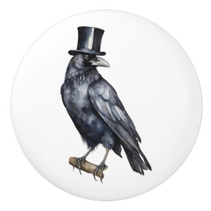 Raven Ceramic Knob
