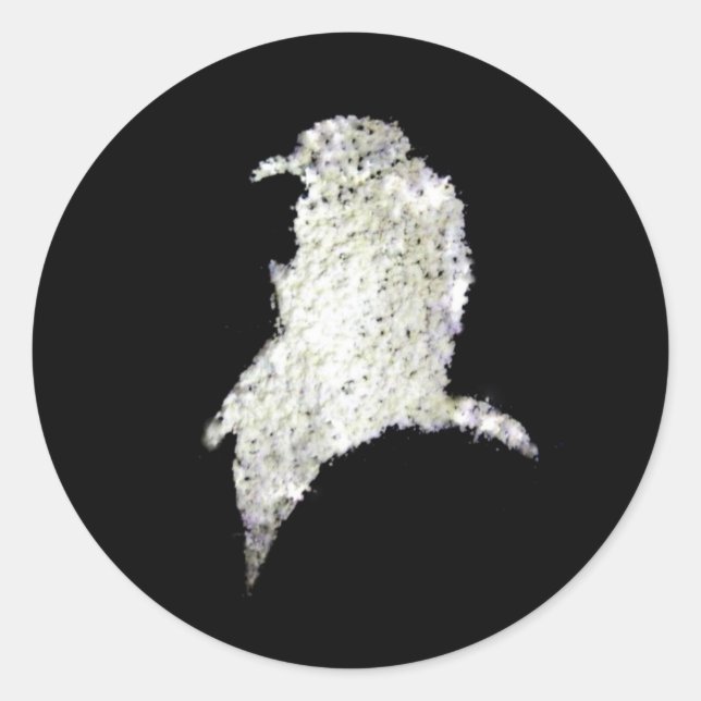 Raven Classic Round Sticker (Front)