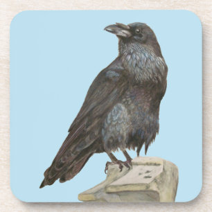 Raven Coaster
