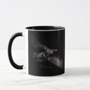 Raven Crow Wildlife Bird Raven-Lover Mug