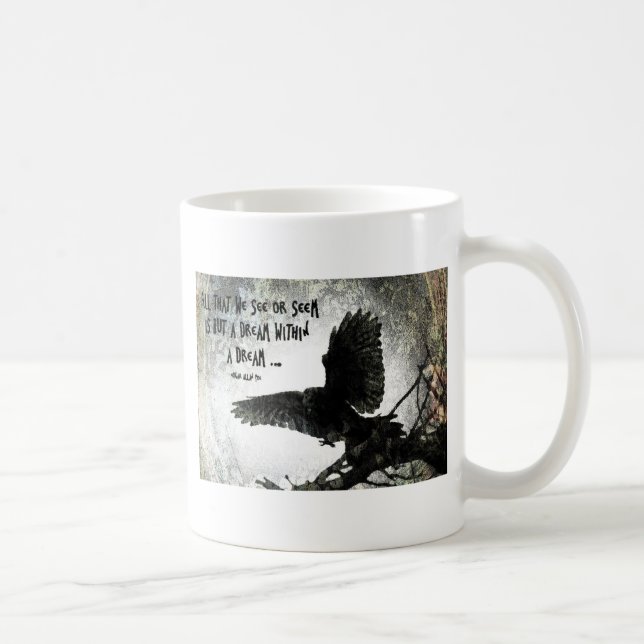 Raven Dream Coffee Mug (Right)