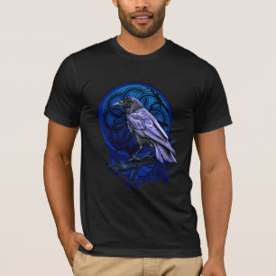 RAVEN FULL MOON MIDNIGHT CELTIC TIDINGS T-Shirt