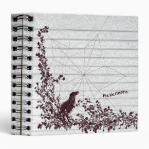 Raven Goth Grunge Binder