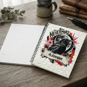 Raven Gothic Grunge Collage Planner