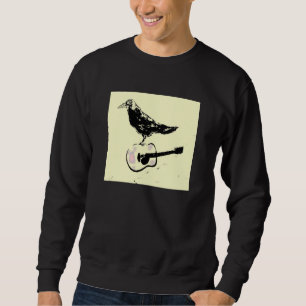 raven guitar song sweatshirt