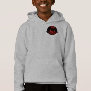 Raven Hoodie Kid's Raven / Crow Art Kid's Jacket