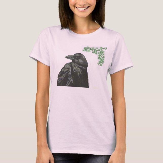 "Raven I" w/Poe quote T-Shirt (Front)