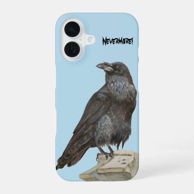Raven iPhone 16 Case (Back)