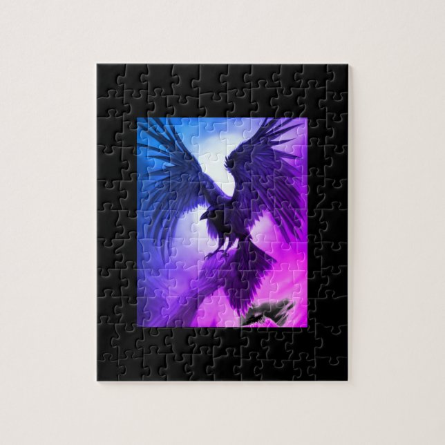 Raven Jigsaw Puzzle (Vertical)