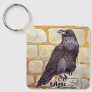 Raven Keychain