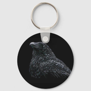 Raven Keychain