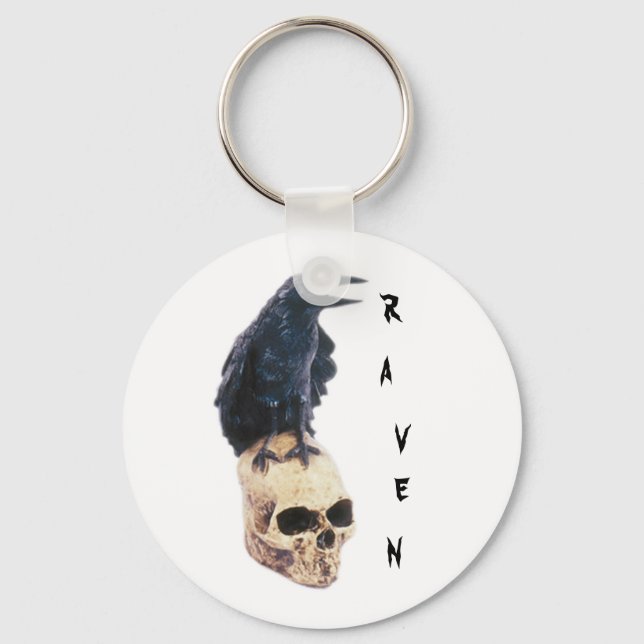 Raven Keychain (Front)