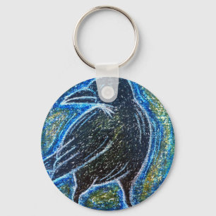 Raven Keychain